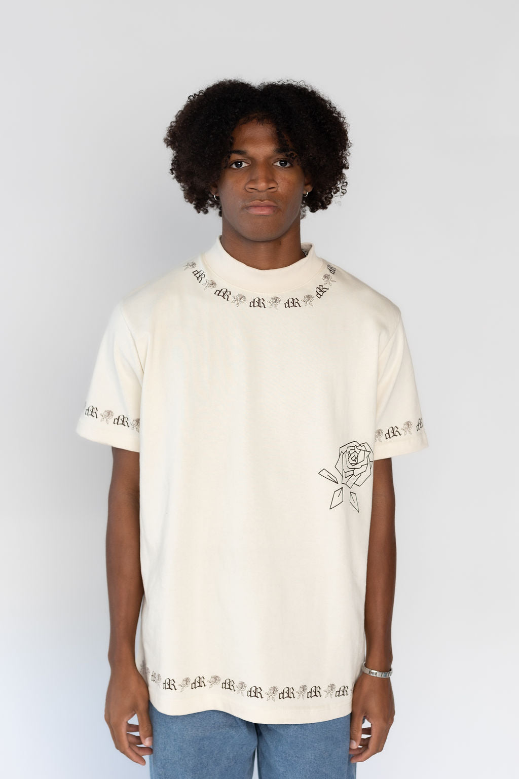 Oversized Tee in Vanilla Bean