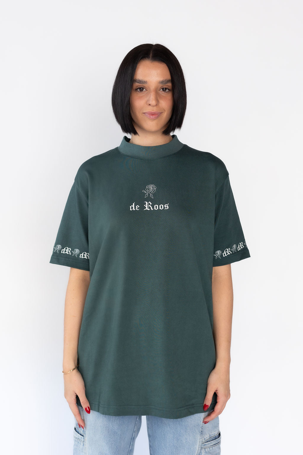 Oversized Tee in Ocean Eyes