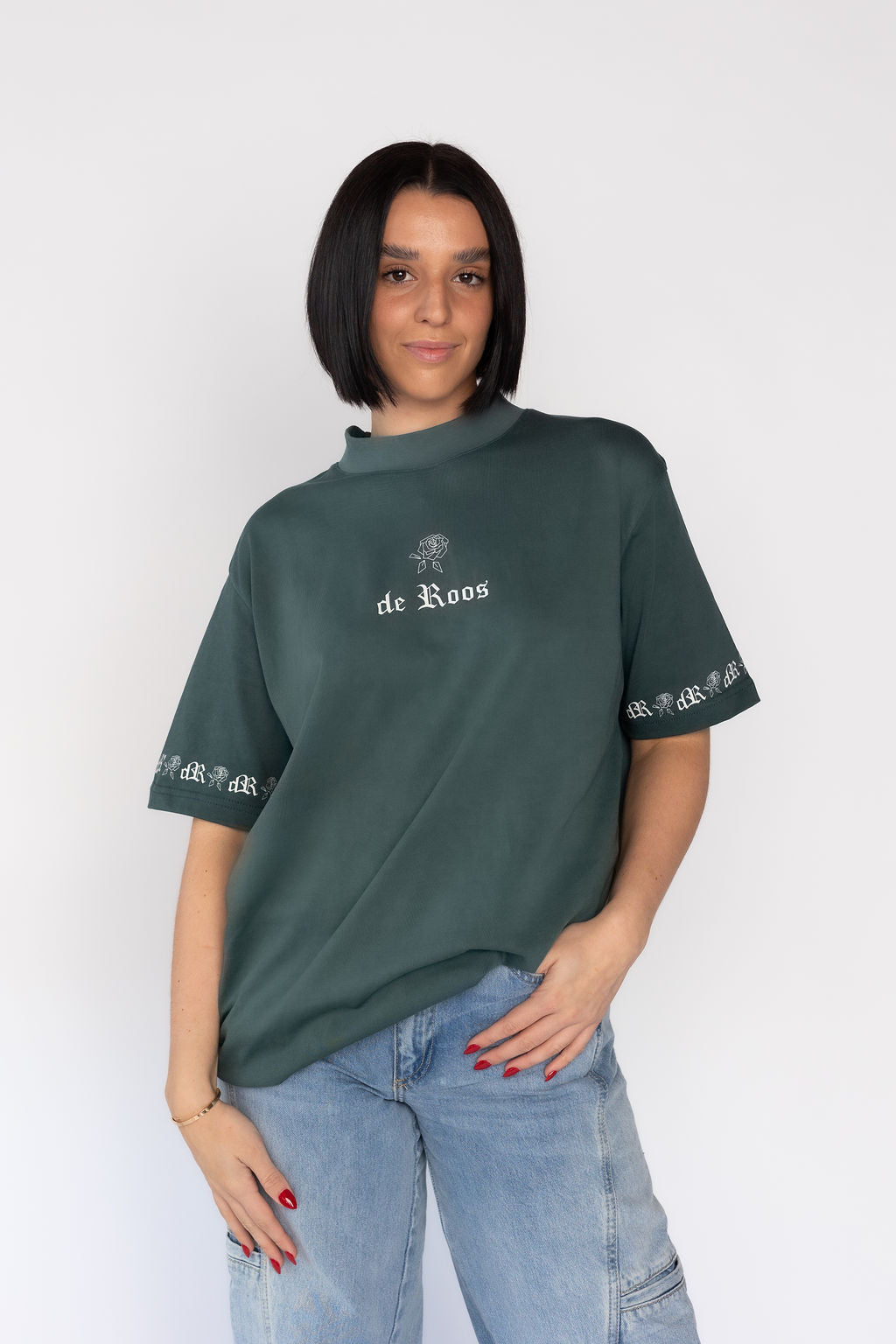 Oversized Tee in Ocean Eyes