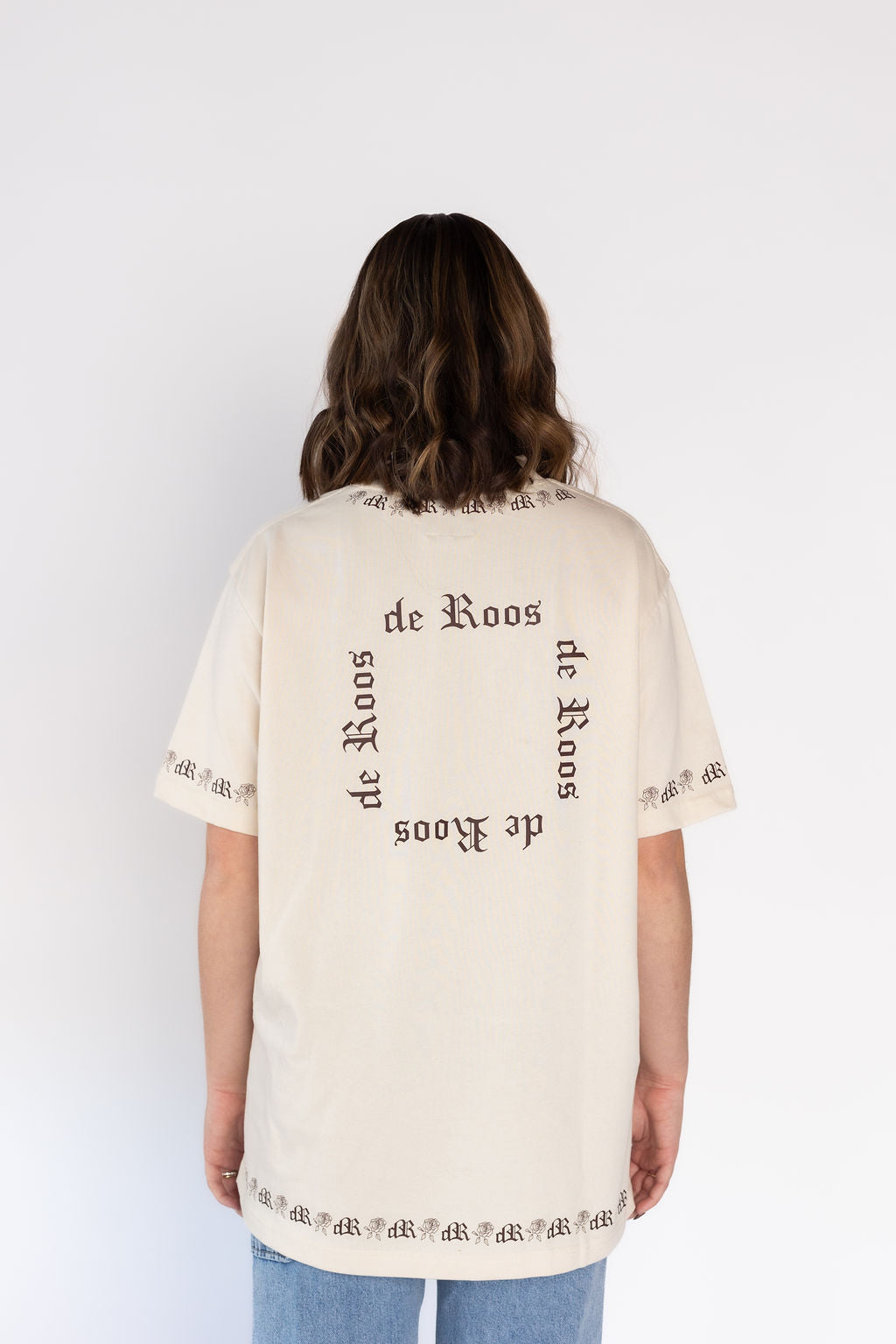 Oversized Tee in Vanilla Bean