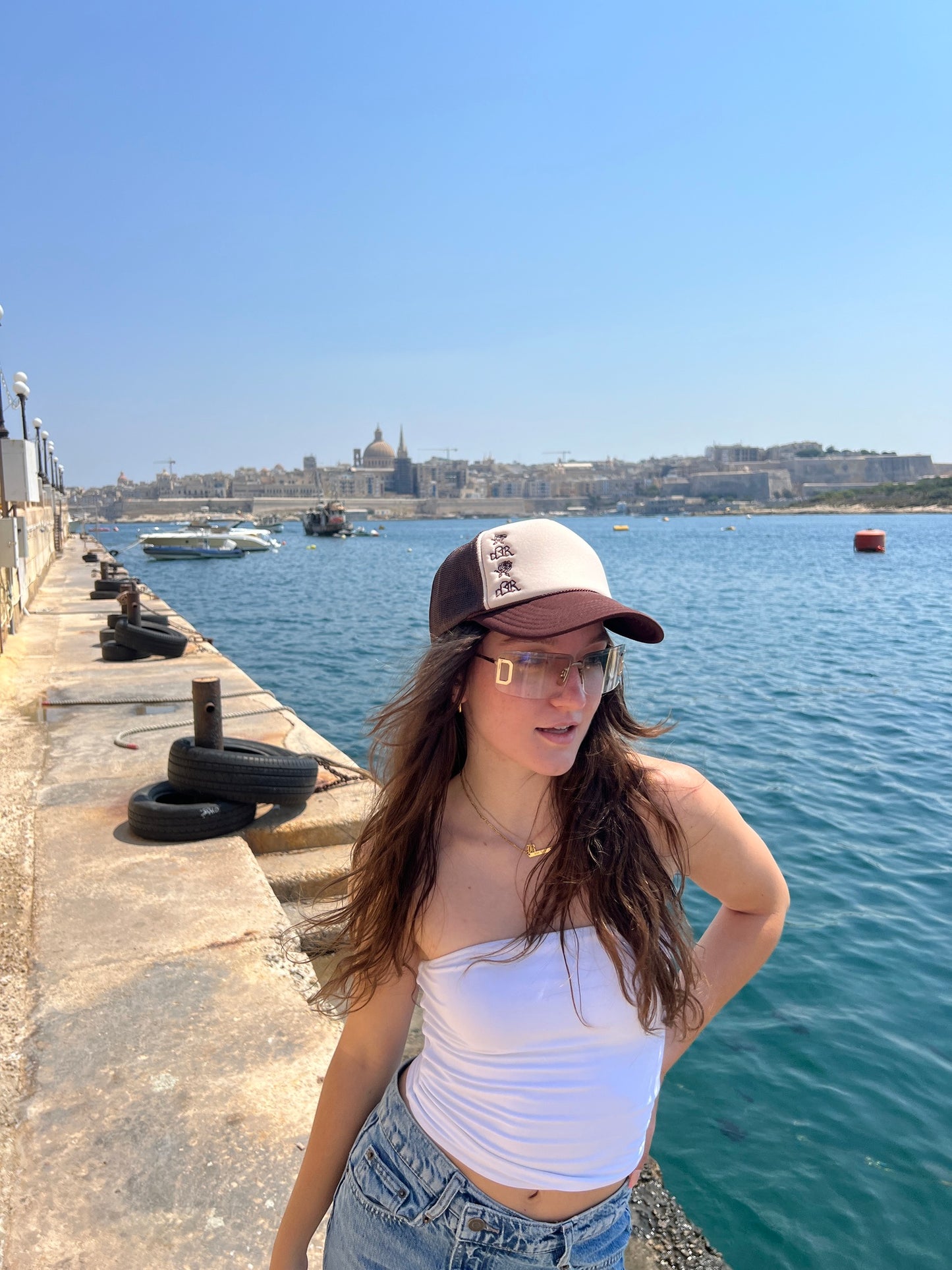 Monogram Trucker Hat